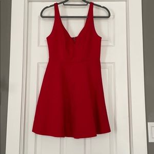 RED URBAN OUTFITTERS SKATER DRESS